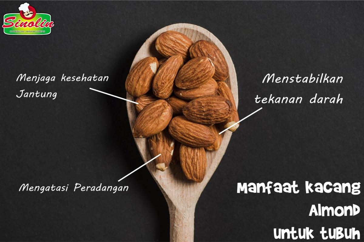 manfaat kacang almond
