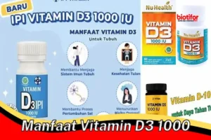 manfaat vitamin d3 1000iu