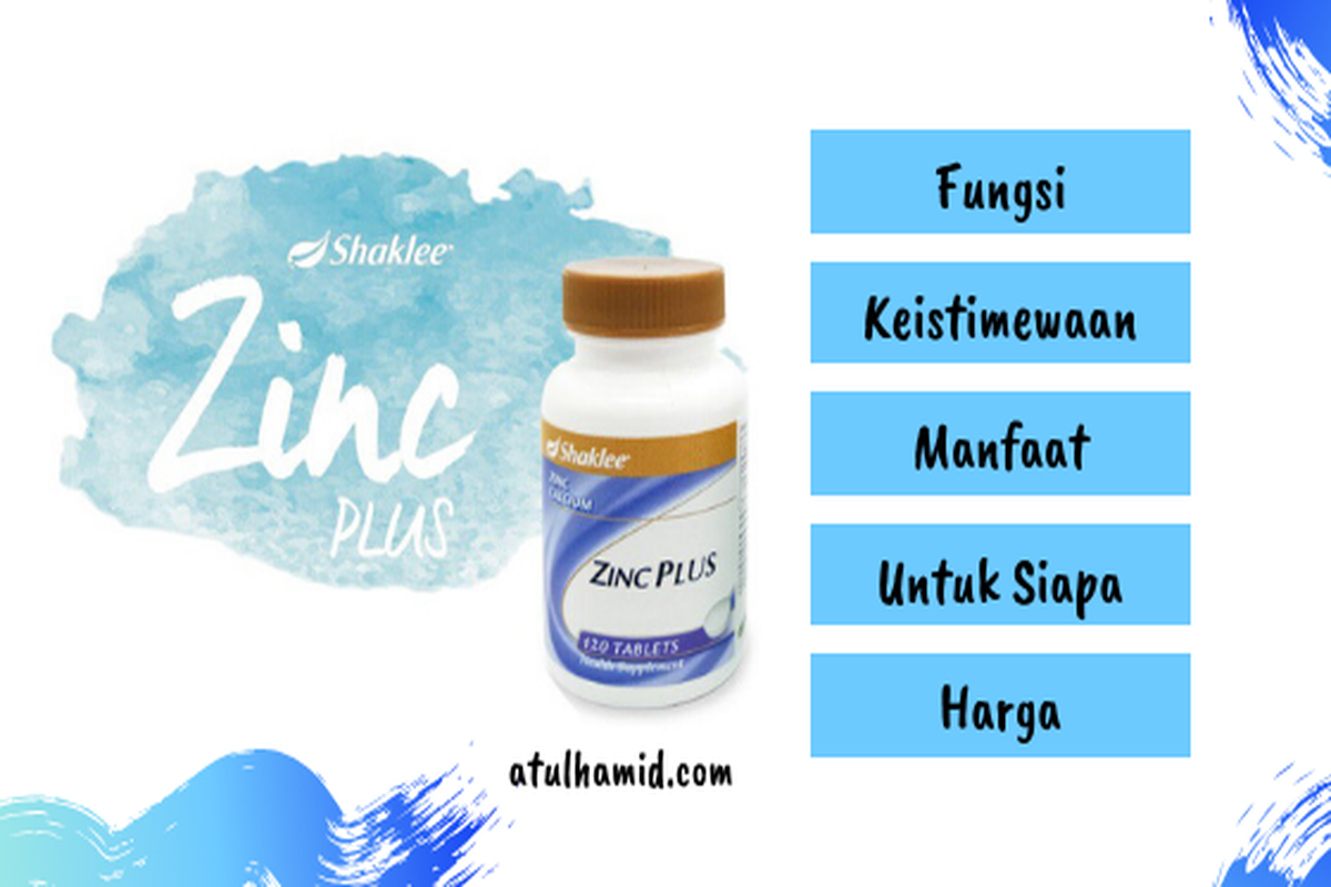 manfaat zinc plus